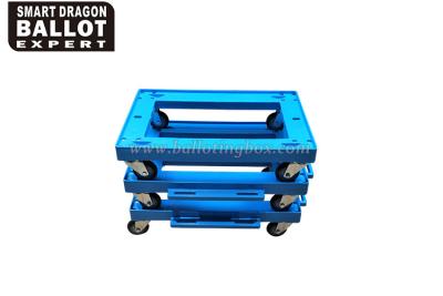 China Carro móvil plástico azul resistente para la capacidad de carga del taller 150 - 250kg en venta