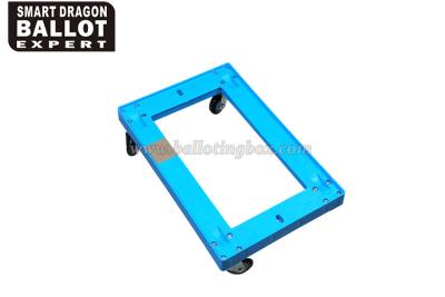 China 4 Universal Wheel Furniture Plastic Moving Dolly With Swivel For Container Delivery for sale