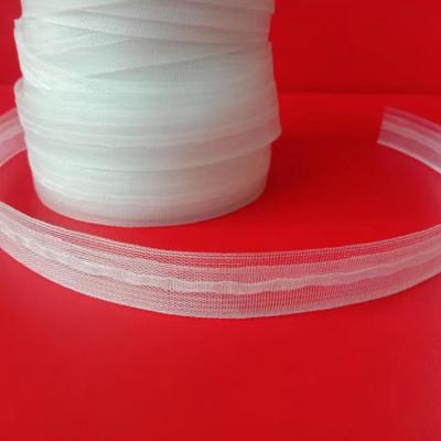 China Popular New fashion decorative polyester transparent home accessories nylon curtain tapes for sale