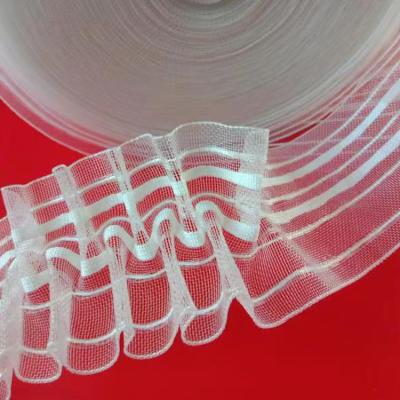 China Popular Customization Size Most Popular 100% Polyester Accessories Single Curtains Pencil Pleat Strip For Bedroom for sale