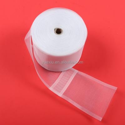 China Popular New Product Custom Size 100% Polyester Window Wave Curtain Pleating Strip Pleat For Home Textile for sale