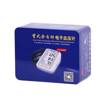 China Recycled Materials Personalized Medical Tackle Healthcare Products Metal Tin Box Tinplate Electronic Accept Recycled Materials for sale