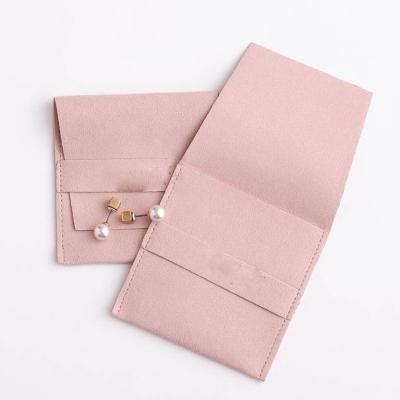 China Wholesale Recyclable Hot Sale Fashion Custom Design Gift Bags Jewelry Ring Bags Microfiber Jewelry Pouch for sale