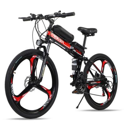 China Factory Steel 26 Inch 36v Hidden Battery Folding Folding Bike E Electric Bicycle for sale