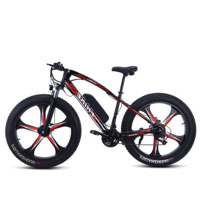 China Carbon steel manufacture hardtail mountain bike 700w electric mtb fatbike 1000w fat bike for sale