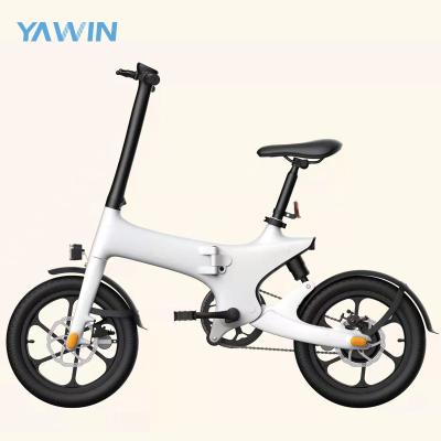 China 2022 magnesium alloy sepeda listrik new 16 inch electric bike share electric bicycle for sale