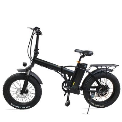 China Aluminum alloy fat tire folding 500w 48v max speed power e electric bicycle for adult big fat man for sale