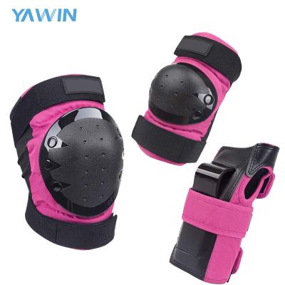 China Supply Sport Protection Adult / Child Protective Impactable Plastic Ear Set Wrist Guards Elbow Pads For Multi Sports Knee Pads for sale