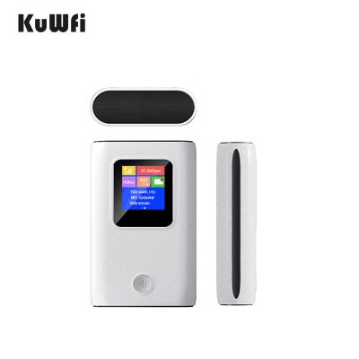 China New design KuWFi 150mbps network 6000mah high speed pocket mobile wifi 4g lte 4g hotspot mini router battery for business trip for sale