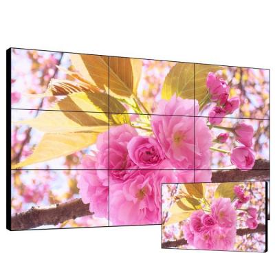 China Indoor 55 inch DID unit wall splicing video display screen, splicing screen monitor room/HR55EB for sale