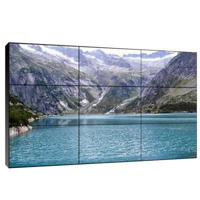 China Advertising Customized 55 Inch 3x3 Ultra Shrink Frame Indoor LED Video Wall /LED Video Screen Display For Advertising Best Price/HR55EB for sale