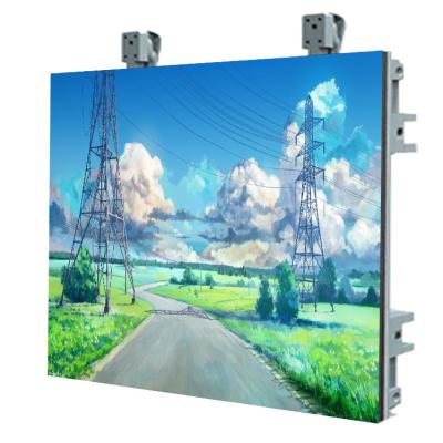 China p3.91 p4 commercial ed curtain advertising high brightness led panel display module RGB curved outdoor screens/HRNOM-P3 for sale