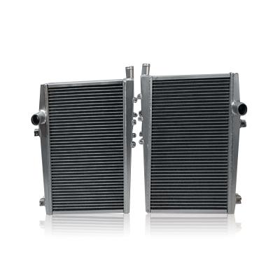 China Decoration+Protection For Lamborghini Radiator Of Automobile Water Full Tank Aluminum Radiator Cooler For Sports for sale