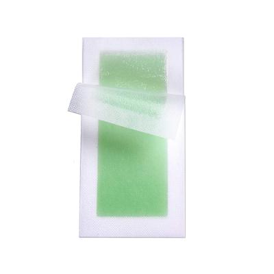 China Disposable Face Leg Body Arm Remover Leg Hair Eyebrow Removal Strips Wax Paper Strips for sale