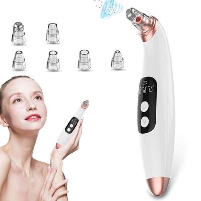 China Black Head Blackhead Remover Facial Pore Remover Vacuum Suction Tool Electronic Blackhead Acne Removal Beauty Cleansing Instrument with 6 Probes for sale