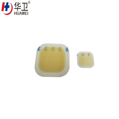 China Los materiales consumibles médicos 5*15 cm avanzaron el remiendo hidrocoloideo de la herida con la frontera fina en venta