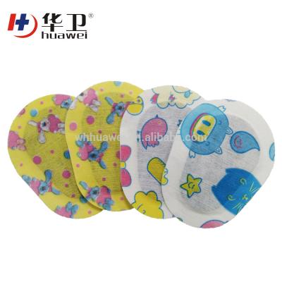 China free sample colorful medical dressing sterile eye pad for sale