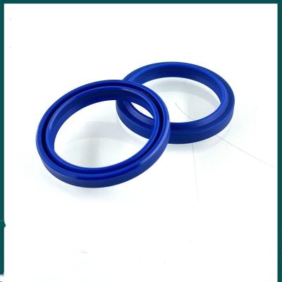 China Custom kleur ring zegel met 50-90 Shore A hardheid bereik voor mechanische productie Blauw NBR FKM FPM EPDM Te koop