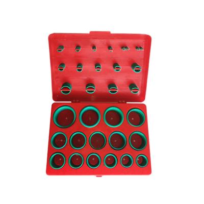 China Ausgrabungsmaschine AS568 Standard Metric 382PCS 397PCS Gummidicht NBR FKM Silikon O Ring Sortiment Box Set Service zu verkaufen