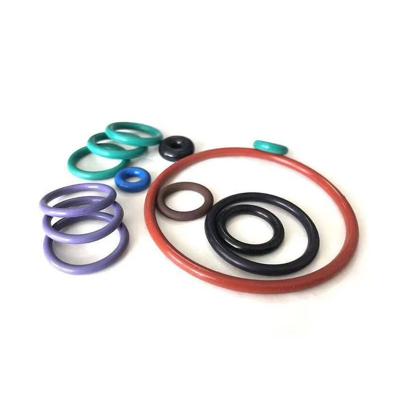 China Zwarte rubber nitrile grote winkelgrootte FKM FPM EPDM NBR afdichting ring Te koop