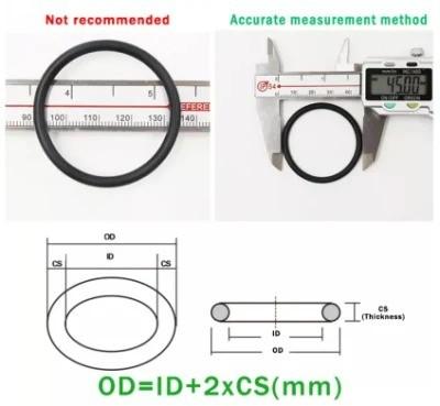 China Kautschuk O Ring Siegel FPM EPDM PTFE Silizium NBR FKM Flat zu verkaufen