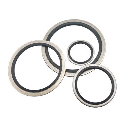 China Metric Imperial Dowty Washer Metal Bonded Nitrile NBR Imperial Bonded Washer à venda