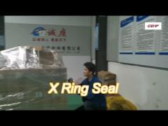 Chinese Factory Rubber Quad Ring FKM NBR O Shape X Ring Seal