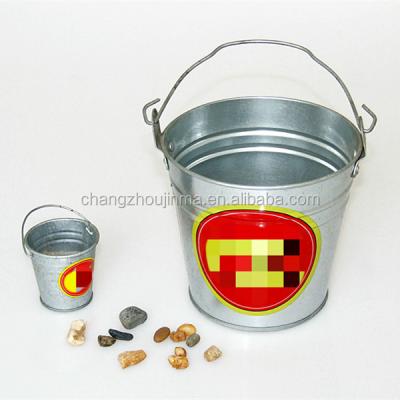 China Mint/Pill/Candy Or Other Things Factory Direct Mini Metal Tin Bucket For Packing for sale