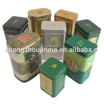 China Recycled materials factory direct sale pro-environment and unique printing tea canister for sale