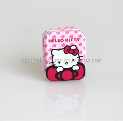 China Packaging For Cookies/Gift/Candy/Chocolate/Gift Or Other Things Customized Tinplate Hello Piggy Bank Kitty Hidden Wholesale With CMYK for sale