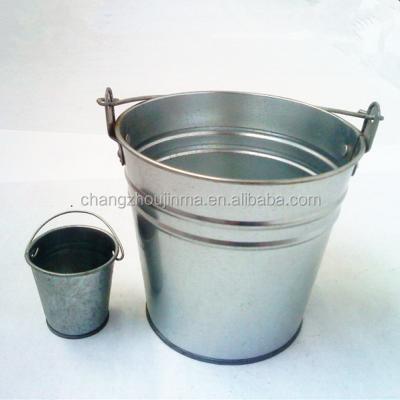 China Packaging For Fruits Or Other Things Factory Direct Sale Durable Noble Tin Bucket With Customized Design for sale