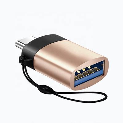 China 2020 NEW High Quality Mini USB3.0 Power To USB C Data Transfer Charging Type C To USB 3.0 OTG Adapter for sale