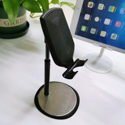 China Cell Phone Stand Holder Mobile Phone Holders For Mobile Phone Telescopic Desk Mount For Desktop Tablet Adjustable Holder for sale