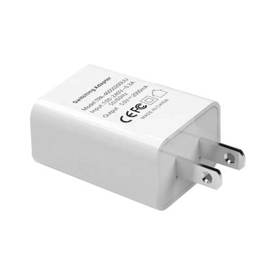 China Universal Smartphones 5V 2A USB Charger For Mobile Phone Adapter 1 USB USA Plug Travel Wall Charger for sale