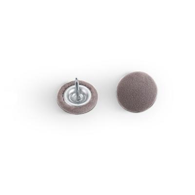 China Europe and America Hot Sale Sustainable Fabric Covered Button with Nail for Sofa Furniture and Garment for sale