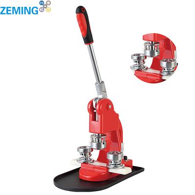 China Eco-Friendly\Easily Using ZEMING New Product Sliding Type Manual Fabric Covered Button Pressing Machine for sale