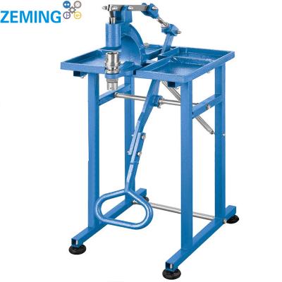 China Garment Shops Attractive ZEMING Treadle Type Upholestey Cover Button Machine Fabric Product For Upholstery for sale