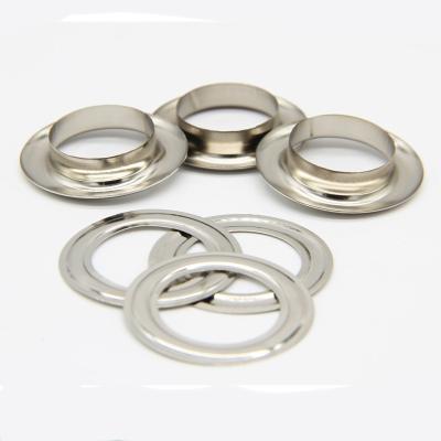 China Wholesale Price Nickel Free Brass Grommet Round Metal Grommet Ground Grommet For Bag Curtain Shoes for sale