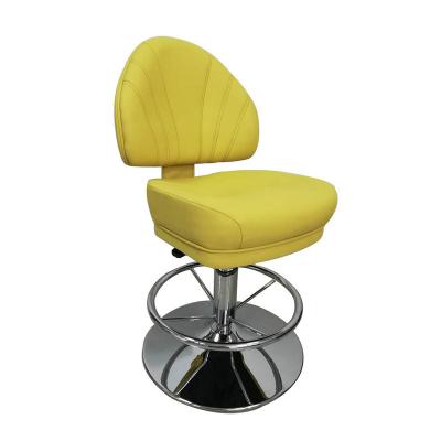 China 2022 Modern New Yellow Metal Player Chairs Bulk Las Vegas Wholesale Modern Luxury Patir Casino Chair For Men for sale