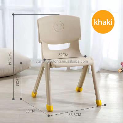 China Modern Stackable Colorful Fancy Plastic Cheap Kindergarten Factory Plastic Kids Children's Chair Furniture for sale