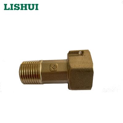 China Competitive Brass Water Meter Fixture For Water Supply for sale