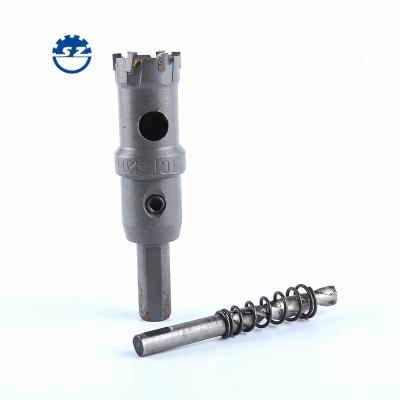 China Hot Selling Metal Drilling CTT Metal Deep Hole Saw Cutter Drill Bit Set for sale