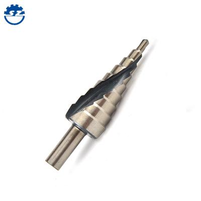 China Metal drilling hss 6542 countersunk step drill bit for sale