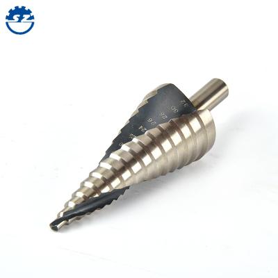 China HSS m35 cobalt step co5% countersunk drill bit for metal drilling for sale