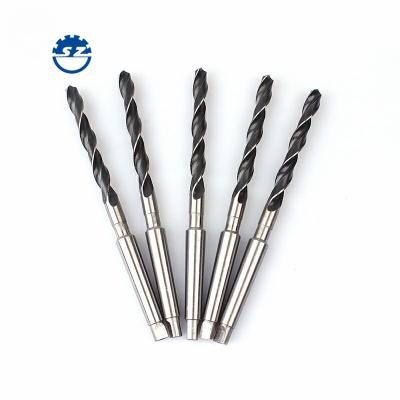 China Metal Drilling 12mm-100mm Din 345 HSS Taper Shank Twist Bit Drilling for sale