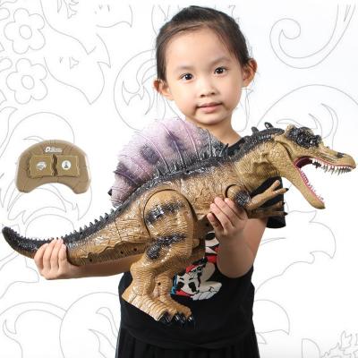 China Acousto-optic Simulation Spinosaurus Acousto-optic Simulation Spinosaurus Jet Spinosaurus Dinosaur Electric Walkable Toy for sale