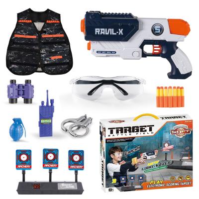 China EVA Bullet Gun Shooting 2022 New Toy Gun Army With Soft EVA Bullet Gun Toy For Wristbands Plastic Toy Gun With Toy Gun Set 'label for sale