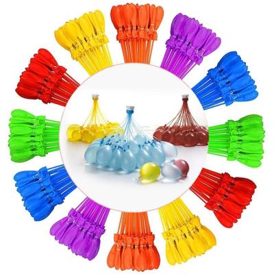 China Outdoor Game Reusable Water Balloons Sets Summer Outdoor Game Toys Self-Sealing Water Balloons Quick Fill for sale