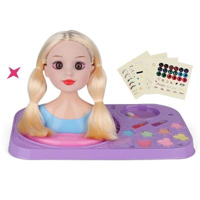 China Diy dress up customized fashion kids doll holiday bust toys and birthday gift toy for sale