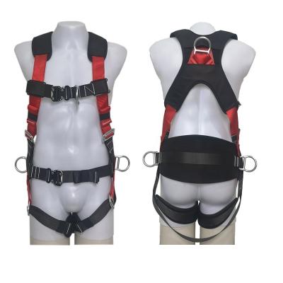 China Good Quality Safety Devices Worker Protection Full Body Safety Falling Body Harness Belt-Harness for sale